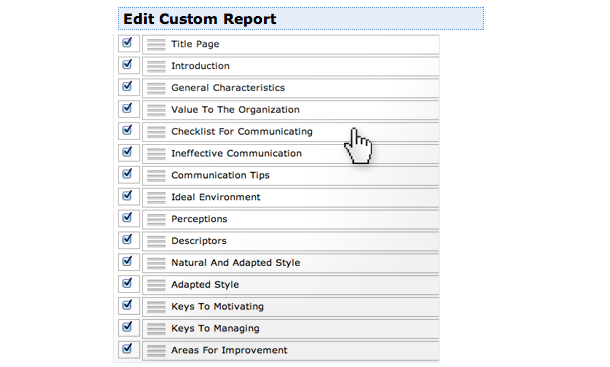 Custom Reports