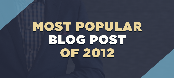 Most Popular Blog Posts of 2012