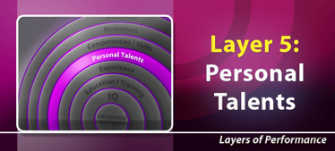 Layers of Performance (Layer 5: Personal Talents) | Profiling & assessment Tools