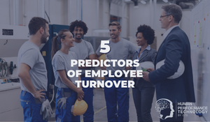 Top 5 Predictors of Employee Turnover | Human Resources