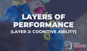 Layers of Performance (Layer 2: Cognitive Ability) | Profiling & Assessment Tools