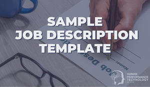 Sample Job Description Template | Recruitment & Selection