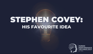 Stephen Covey: His Favourite Idea | Emotional Intelligence