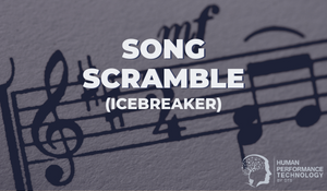 Song Scramble (Icebreaker) | Employee Engagement