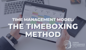 Time Management Model: The Timeboxing Method | General Business
